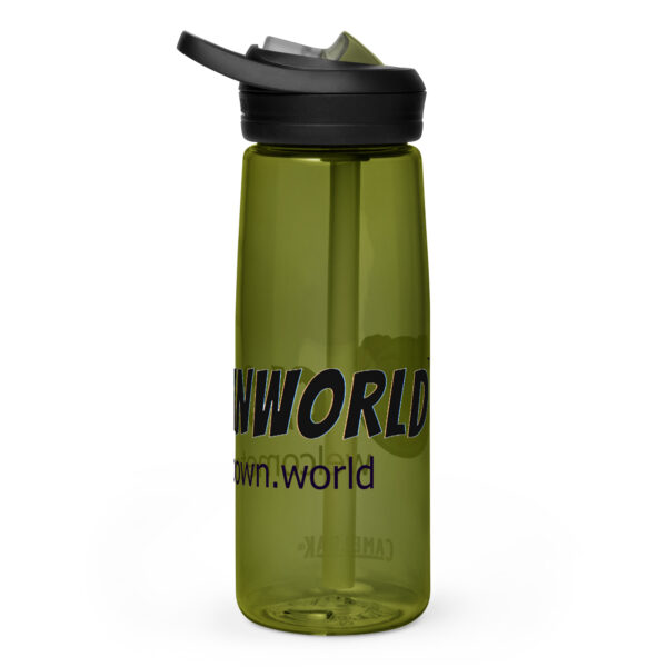 Welcome To Clownworld Sports water bottle - Image 8