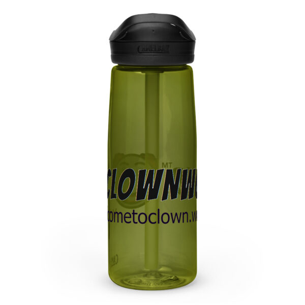 Welcome To Clownworld Sports water bottle - Image 7