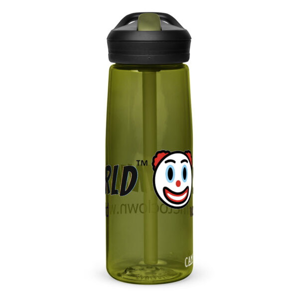 Welcome To Clownworld Sports water bottle - Image 6
