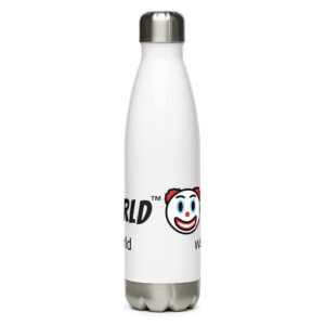 Welcome To Clownworld Stainless steel water bottle