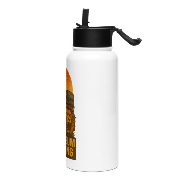 Colosseum Catering Stainless steel water bottle with a straw lid - Image 3