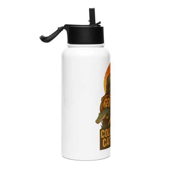 Colosseum Catering Stainless steel water bottle with a straw lid - Image 4