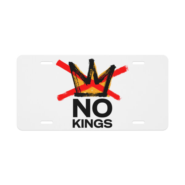No Kings Vanity license plate - Image 3