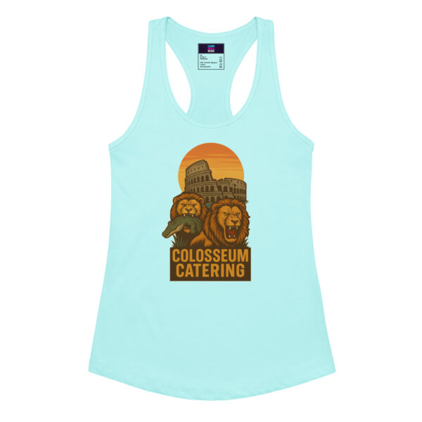 Colosseum Catering Women’s fitted racerback tank top