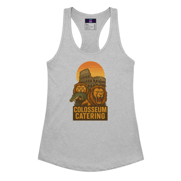 Colosseum Catering Women’s fitted racerback tank top - Image 5
