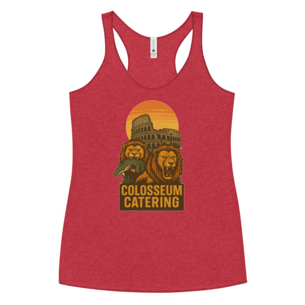 Colosseum Catering Women's Racerback Tank - Image 4