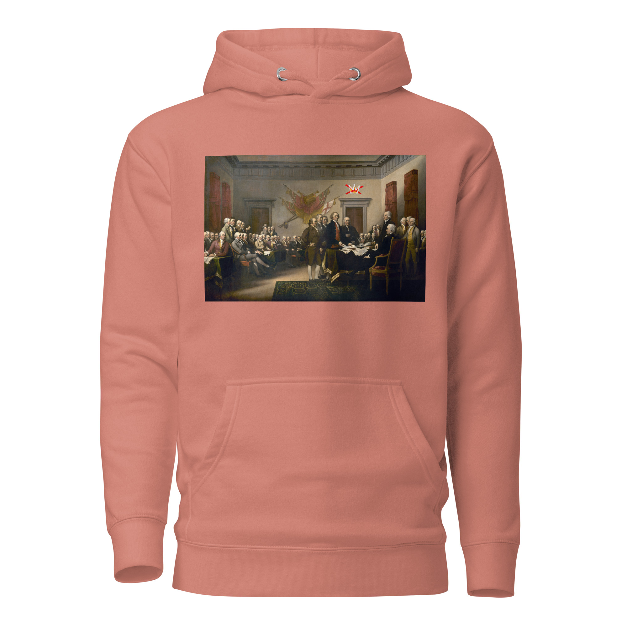 Patriotic No Kings Unisex Hoodie - Image 5