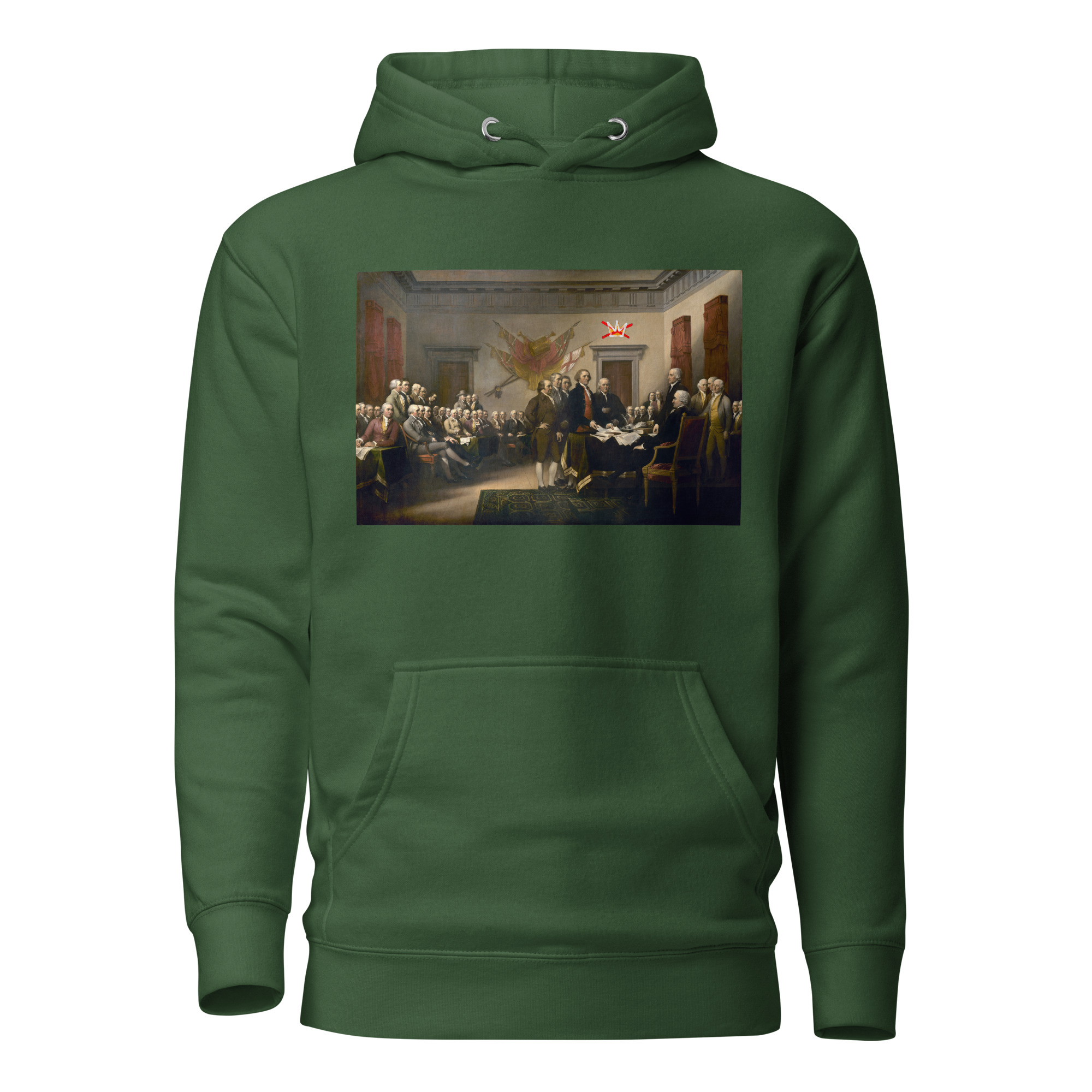Patriotic No Kings Unisex Hoodie - Image 4