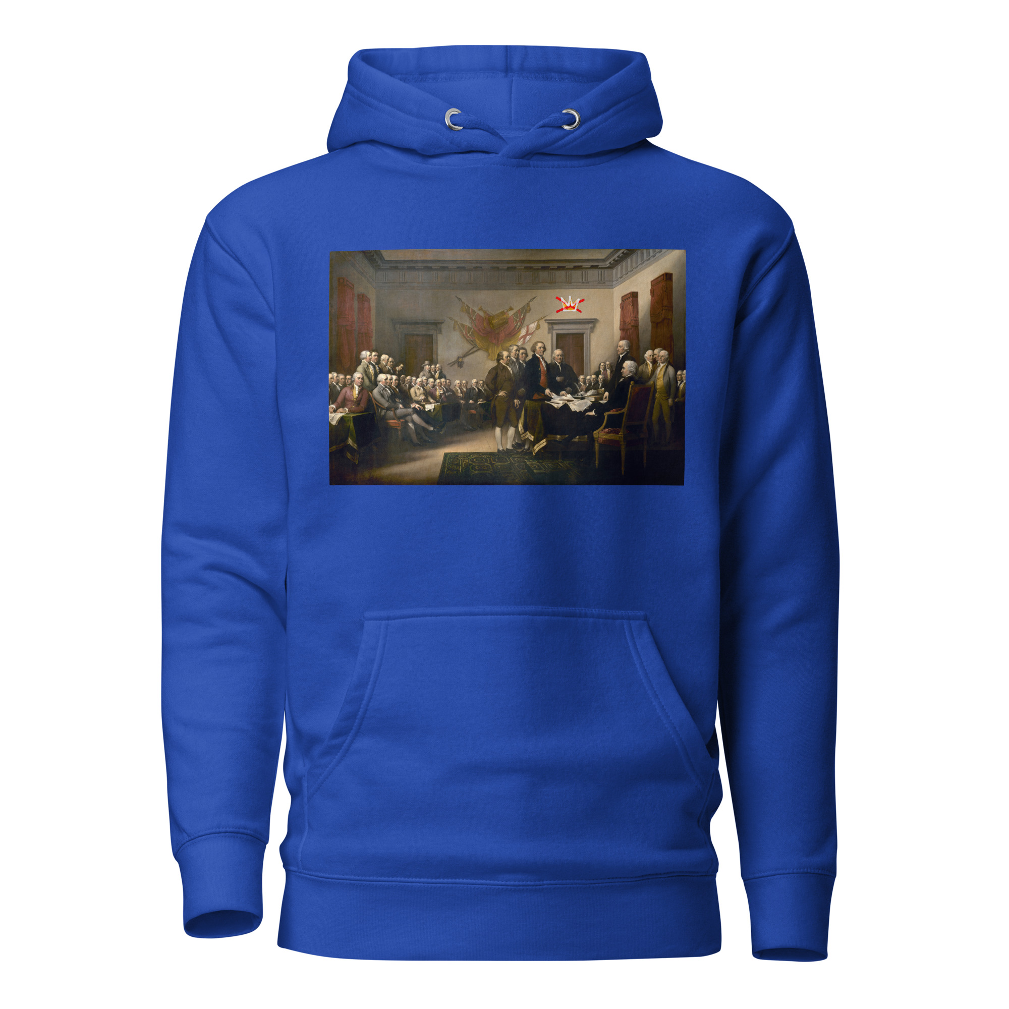 Patriotic No Kings Unisex Hoodie - Image 2