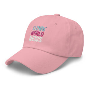 Clown World® News Embroidered Dad hat