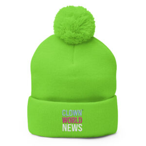 Clown World® News Pom-Pom Beanie