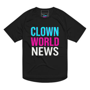 Unisex Clown World News sports jersey